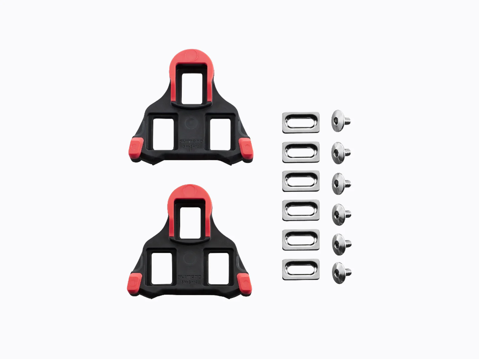 Shimano SM-SH10 SPD SL Cleats 0 Float Red